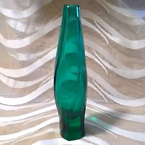 Vintage GREEN Sommerso Vase